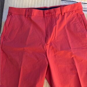 Vineyard Vines Coral Men's Flat Front Shorts
